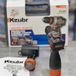 دریل شارژی 16.8 ولت زوبر سه نظام فلزی (تمام صنعتی) مدل 16.8v kzubr Three-Metal System Cordless Drill